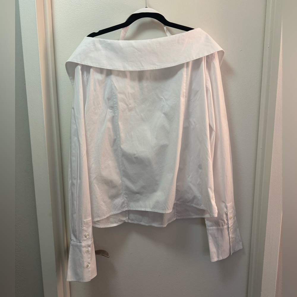 NWT Staud Felicity Poplin Top - Picture 5 of 6